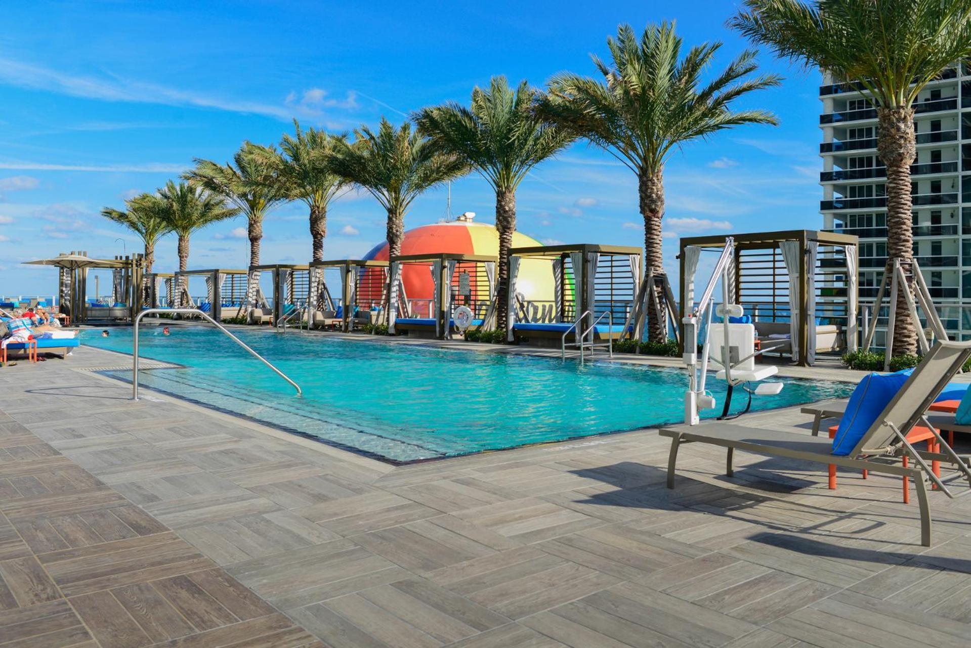 Spectacular Sunset Views Over The Ocean At Hollywood Eksteriør billede